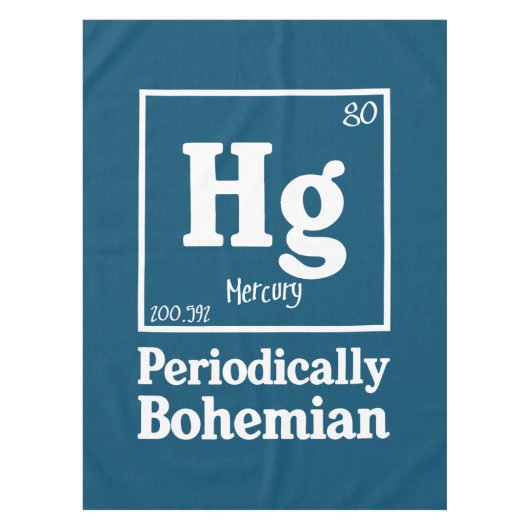 水銀 テーブルクロス (正面)