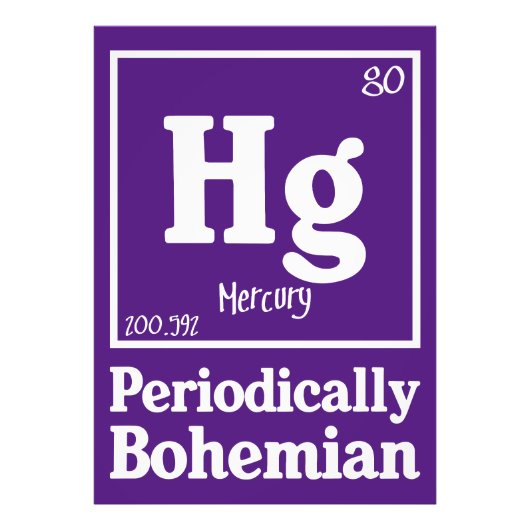 水銀 フォトプリント            (正面)