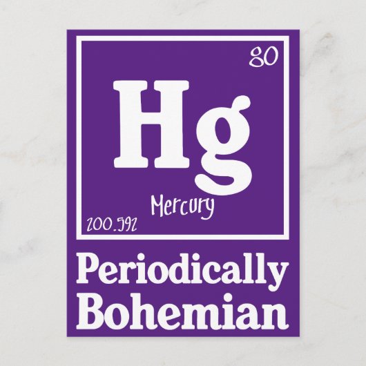 水銀 ポストカード (正面)