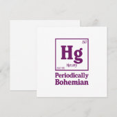 水銀 招待状 (正面/裏面)