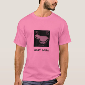 水銀、死の金属 Tシャツ