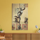 水銀、c.1576年（銅） キャンバスプリント (インサイチュ (リビング))