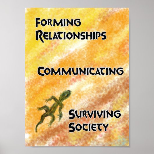 水陸両生自閉症：ドライランド ポスター (正面)