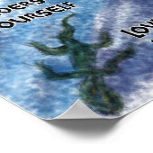 水陸両生自閉症：水 ポスター (角)