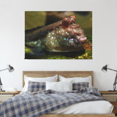 水陸両生魚のオオクジュデルシナ キャンバスプリント (インサイチュ (寝室))