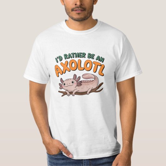 水陸両用おもしろい恋人デザイン Tシャツ (正面)