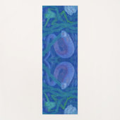 水陸両用と魚のキング、ファンタジーアート、水中 ヨガマット (正面)