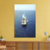 水陸両用の準備ができているグループ キャンバスプリント (インサイチュ (リビング))