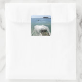 水陸両用アサルト車は井戸のデッキを出る スクエアシール (バッグ)