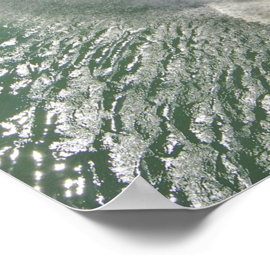 水陸両用アサルト車は井戸のデッキを出る ポスター (角)