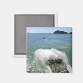 水陸両用アサルト車は井戸のデッキを出る マグネット (正面/裏面)