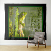 水陸両用モデル：カエル湖01-02 タペストリー (インサイチュ(横))