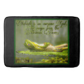 水陸両用モデル：カエル湖01-02 バスマット (正面)