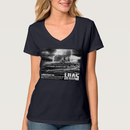 水陸両用突撃船ペレリウシャツ Tシャツ (正面)
