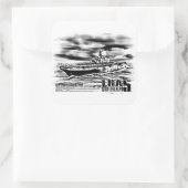 水陸両用突撃船ペレリウステッカー スクエアシール (バッグ)