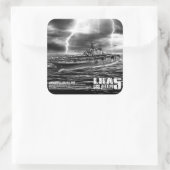 水陸両用突撃船ペレリウステッカー スクエアシール (バッグ)