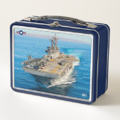 水陸両用突撃船 – LHD メタルランチボックス (正面)