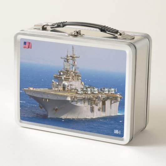 水陸両用突撃船 – LHD メタルランチボックス (正面)