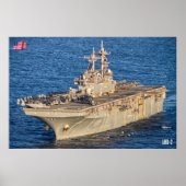 水陸両用突撃船 – LHD-2 ポスター (正面)