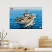 水陸両用突撃船 – LHD-2 ポスター (キッチン)