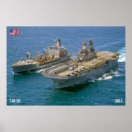 水陸両用突撃船 – LHD-2 ポスター (正面)