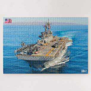 水陸両用突撃船 – LHD 2 (20x30インチ) ジグソーパズル