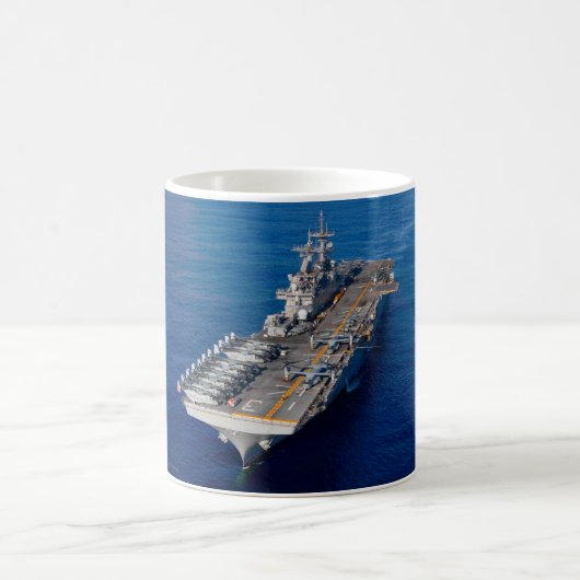 水陸両用突撃船 – LHD-3 Mug コーヒーマグカップ (中央)