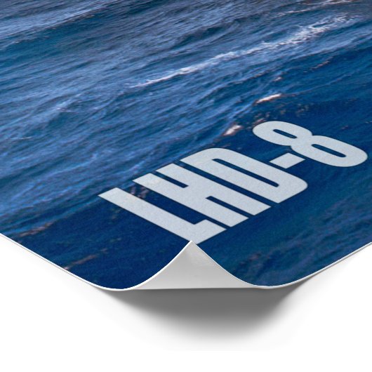 水陸両用突撃船 – LHD-8 ポスター (角)