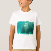 水青年Tシャツの下のカバ Tシャツ (正面)