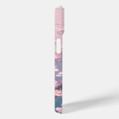 水面に浮かぶピンクの儚い桜の花 Case-Mate iPhoneケース (裏面 / 右)