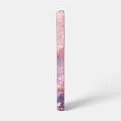 水面に浮かぶピンクの儚い桜 SAMSUNG GALAXYケース (左側面)