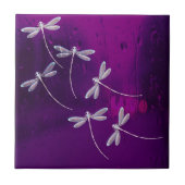 水面のトンボ タイル (正面)