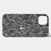 水面の光の反射:モノクロ Case-Mate iPhoneケース (裏面 (横))