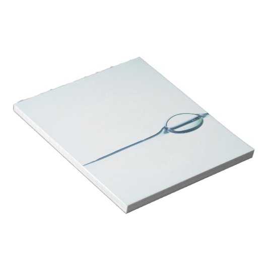 水面の気泡 ノートパッド (アングル)