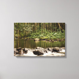 水面への反射 キャンバスプリント