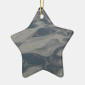 水面への反射 セラミックオーナメント (左)