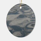 水面への反射 セラミックオーナメント (左)