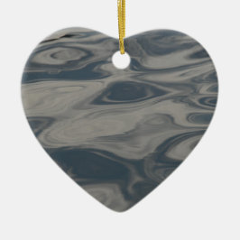 水面への反射 セラミックオーナメント