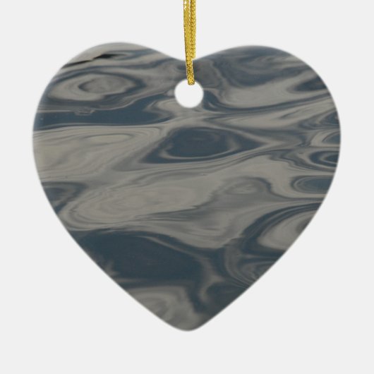 水面への反射 セラミックオーナメント (正面)