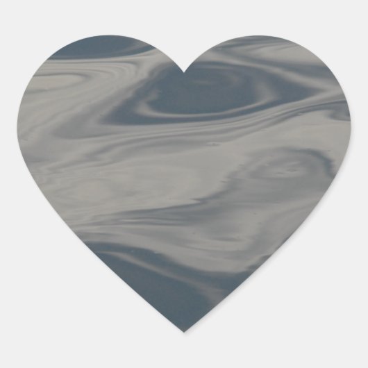 水面への反射 ハートシール (正面)