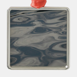 水面への反射 メタルオーナメント