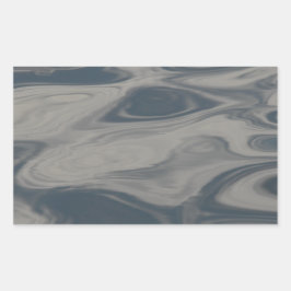 水面への反射 長方形シール