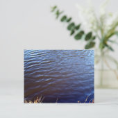 水面テクスチャ ポストカード (スタンド正面)