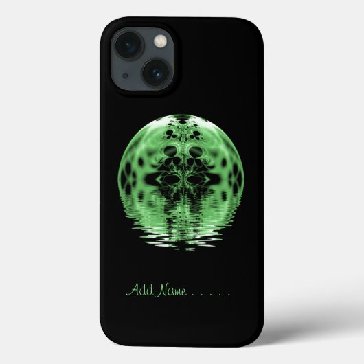 水面上の月 パーソナル Case-Mate iPhoneケース (裏面)