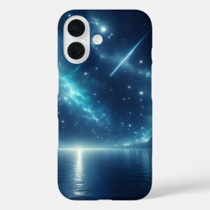水面上の流れ星 iPhone 16ケース
