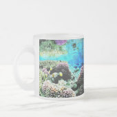 水面下 フロストグラスマグカップ (左)