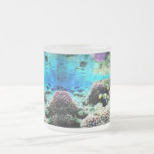 水面下 フロストグラスマグカップ (中央)