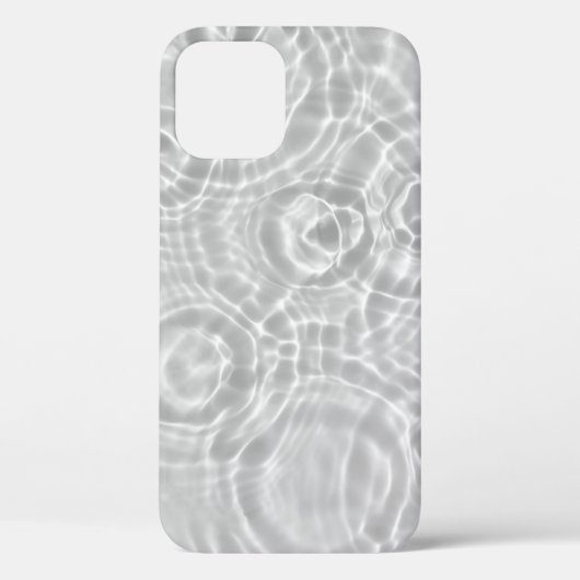 水面澄ん抽象芸術テクスチャ Case-Mate iPhoneケース (裏面)