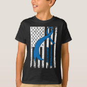 水頭生存患者気に認識度戦 Tシャツ (正面)