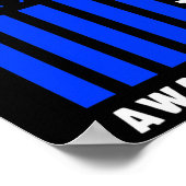 水頭生存者シンボルや象徴認識度戦士 ポスター (角)